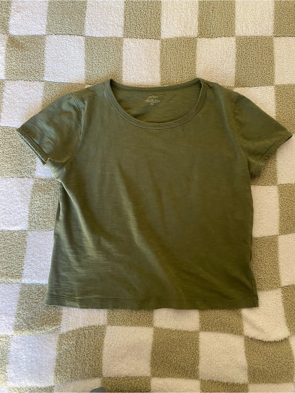 J Crew 90s 100% cotton organic slub t-shirt